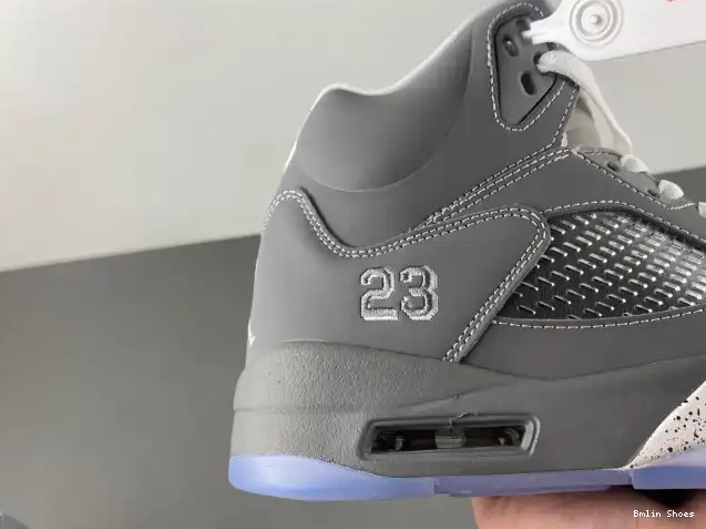 Bmlin Shoes Air Retro Wolf Grey Jordan 5 136027-005 0623